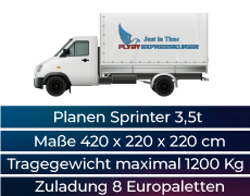 Planensprinter 3,5t
